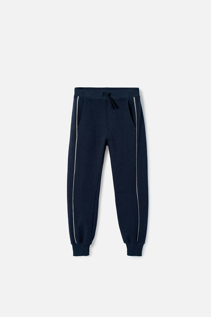 JOGGER DE MIC CON CORDÓN AZUL PARA NIÑO