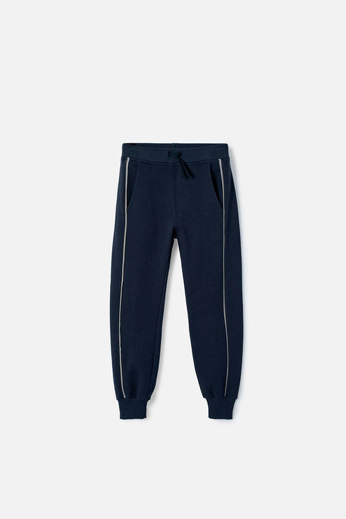 JOGGER DE MIC CON CORDÓN AZUL PARA NIÑO