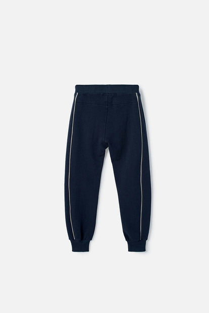 JOGGER DE MIC CON CORDÓN AZUL PARA NIÑO