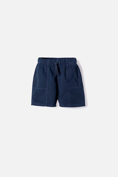 BERMUDA DE LITTLEMIC CON CORDÓN AZUL PARA NIÑO 2T A 6T