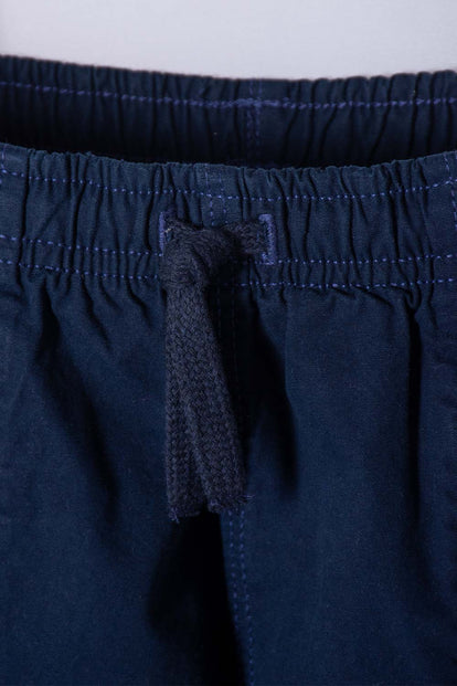 BERMUDA DE LITTLEMIC CON CORDÓN AZUL PARA NIÑO 2T A 6T