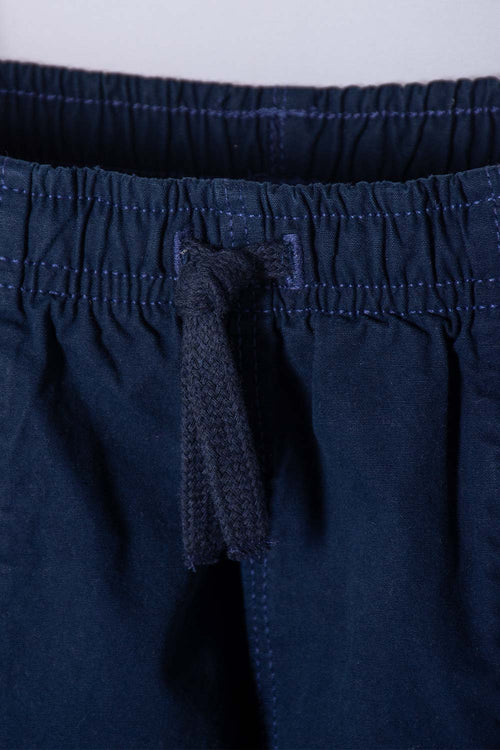 BERMUDA DE LITTLEMIC CON CORDÓN AZUL PARA NIÑO 2T A 6T