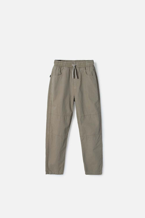 JOGGER DE MIC CON CORDÓN VERDE PARA NIÑO