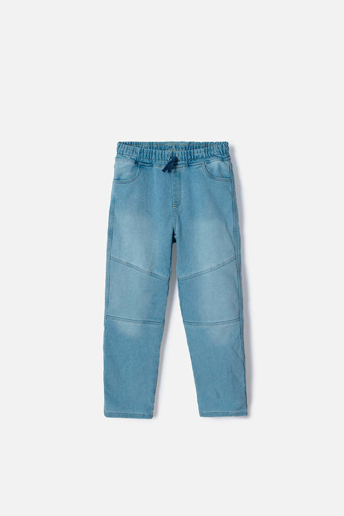 JOGGER DE MIC CON CORDÓN AZUL PARA NIÑO