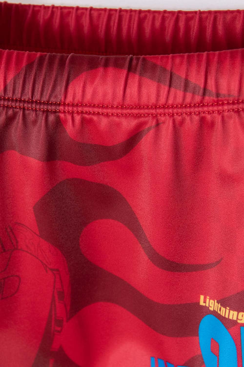 CONJUNTO DE BAÑO CARS MANGA LARGA MULTICOLOR PARA NIÑO 2T A 5T