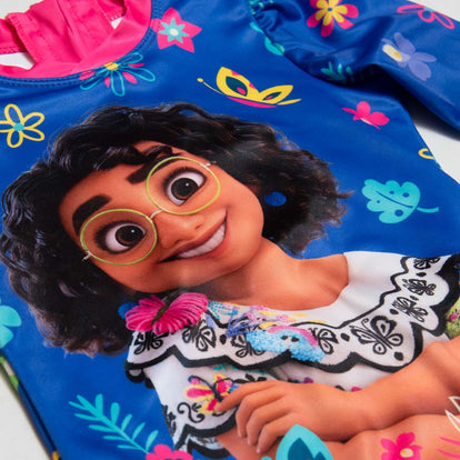 VESTIDO DE BAÑO ENCANTO MANGA LARGA MORADO PARA NIÑA 2T A 5T