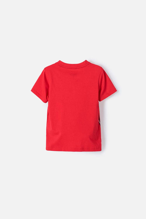 Card slide image -  CAMISETA DE CARS MANGA CORTA ROJO PARA NIÑO 2T A 5T