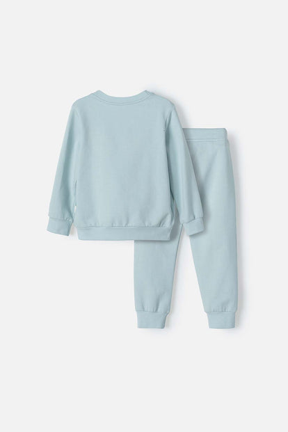 CONJUNTO DE FROZEN CON PANTALÓN LARGO VERDE PARA NIÑA 2T A 5T