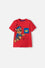 CAMISETA DE PAW PATROL MANGA CORTA ROJO PARA NIÑO 2T A 5T