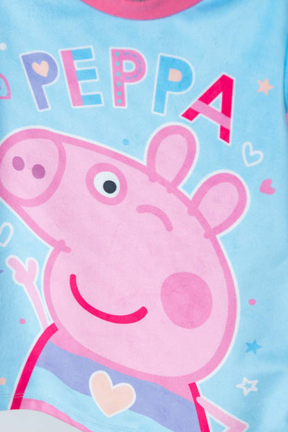 PIJAMA PEPPA PIG DE PANTALÓN MULTICOLOR PARA NIÑA 2T A 5T