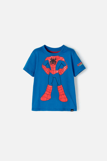  CAMISETA DE SPIDEY AND HIS AMAZING FRIENDS AZUL PARA NIÑO 2T A 5T