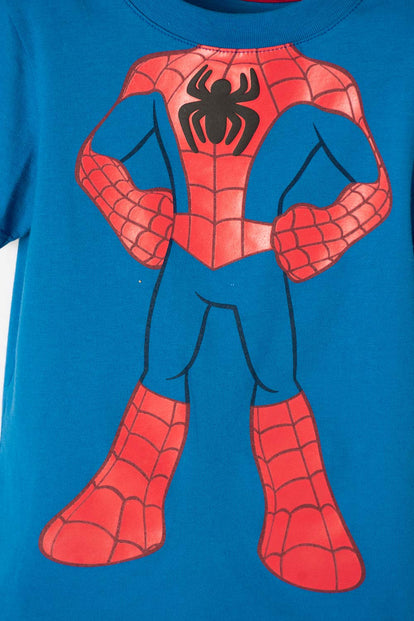  CAMISETA DE SPIDEY AND HIS AMAZING FRIENDS AZUL PARA NIÑO 2T A 5T