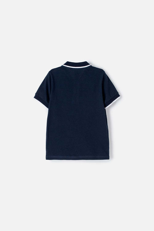 CAMISETA DE PAW PATROL AZUL TIPO POLO PARA NIÑO 2T A 5T