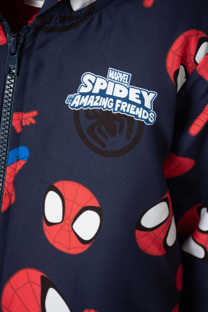  CHAQUETA SPIDEY AND HIS AMAZING FRIENDS ROJA Y AZUL PARA NIÑO 2T A 5T