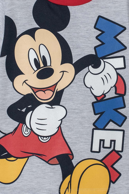 Card slide image -  PIJAMA DE MICKEY MOUSE CON PANTALÓN LARGO MULTICOLOR PARA NIÑO 2T A 5T