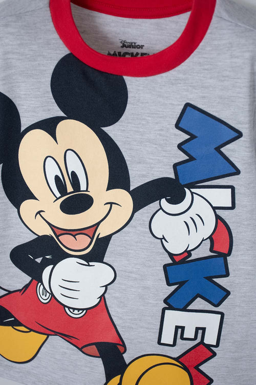 Card slide image -  PIJAMA DE MICKEY MOUSE CON PANTALÓN LARGO MULTICOLOR PARA NIÑO 2T A 5T