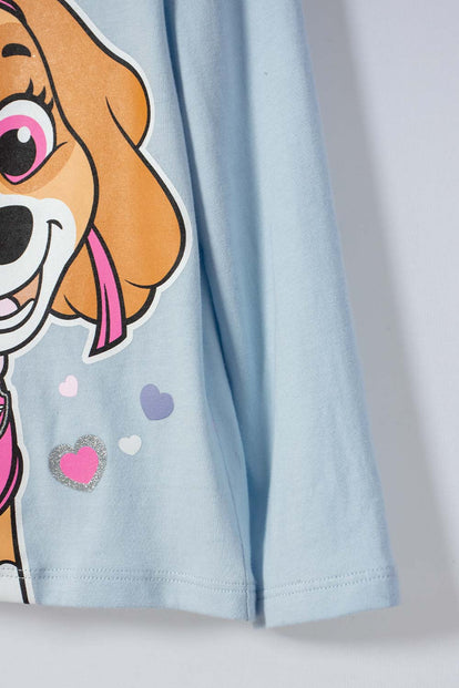 PIJAMA DE PAW PATROL MANGA LARGA MULTICOLOR PARA NIÑA 2T A 5T