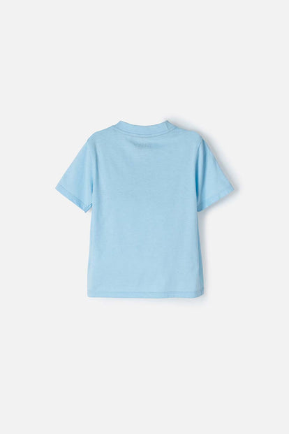 CAMISETA DE BLUEY MANGA CORTA AZUL UNISEX 2T A 6T