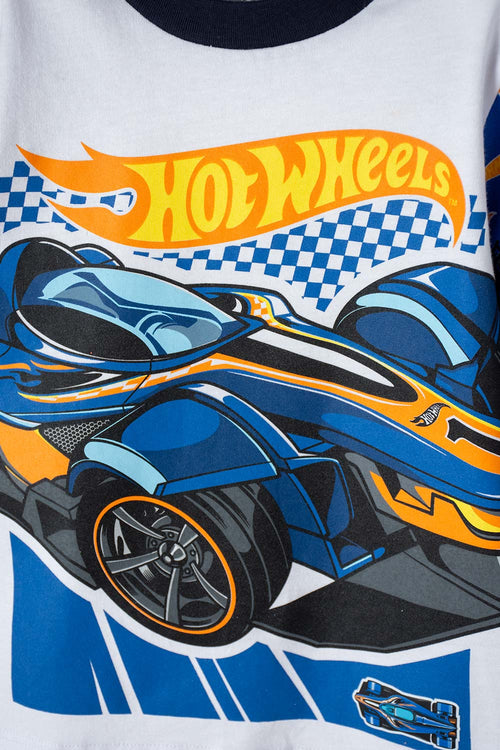 Card slide image -  PIJAMA DE HOTWHEELS MANGA LARGA MULTICOLOR PARA NIÑO 2T A 5T