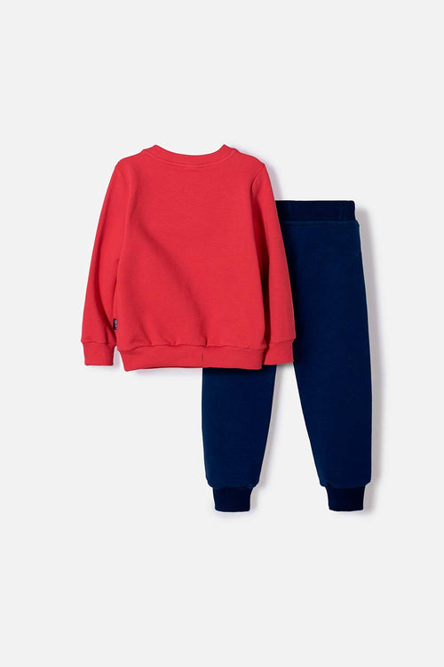 CONJUNTO DE MICKEY MOUSE CON BUZO MULTICOLOR PARA NIÑO 2T A 6T