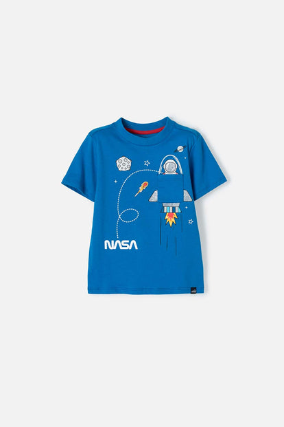 CAMISETA CAMINADOR NIÑO EXTERIOR NASA