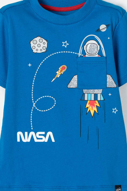 CAMISETA CAMINADOR NIÑO EXTERIOR NASA