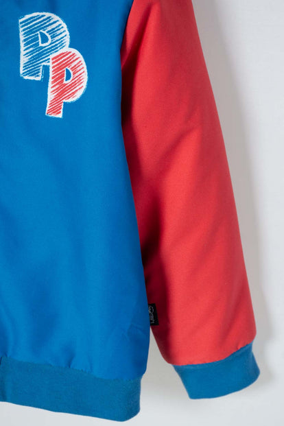 CHAQUETA DE PAW PATROL CON CIERRE AZUL Y ROJO PARA NIÑO 2T A 5T