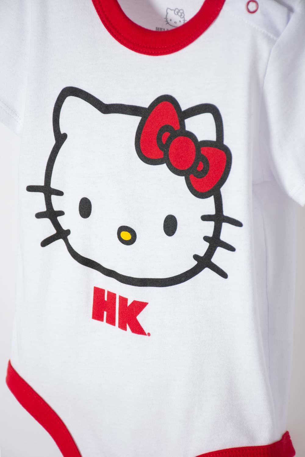 BODY DE HELLO KITTY MANGA CORTA BLANCO PARA BEBÉ NIÑA – MIC Guatemala