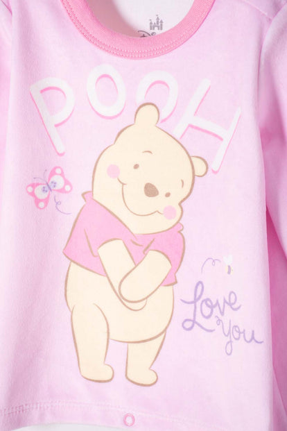 PIJAMA DE WINNIE THE POOH MULTICOLOR PARA BEBÉ NIÑA