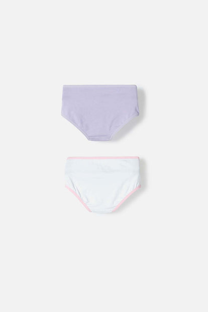 PACK X2 PANTIES DE STITCH ROSADO Y MORADO PARA NIÑA 2T A 5T