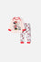 PIJAMA DE MINNIE MOUSE ESTAMPADO ROSADO PARA BEBÉ NIÑA