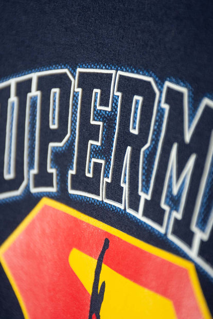 BUZO DE SUPERMAN CERRADO AZUL PARA NIÑO 2T A 5T