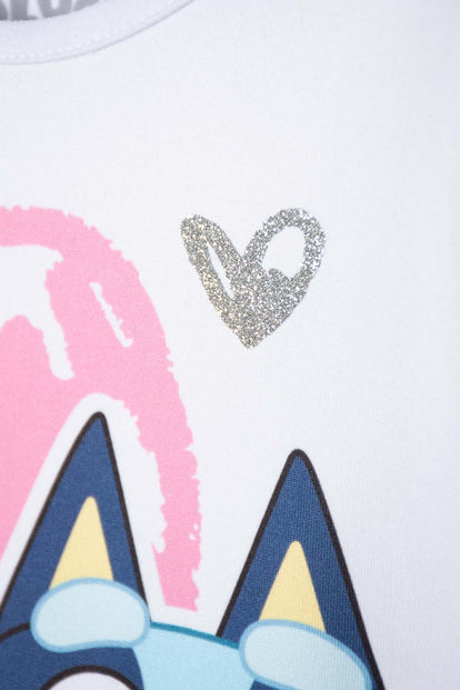 CONJUNTO DE BLUEY MULTICOLOR DE SHORT PARA NIÑA 2T A 6T