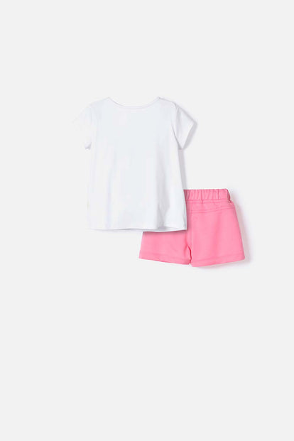 CONJUNTO DE BLUEY MULTICOLOR DE SHORT PARA NIÑA 2T A 6T