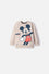 BUZO DE MICKEY MOUSE CAQUI ESTAMPADO EN FRENTE PARA BEBÉ NIÑO