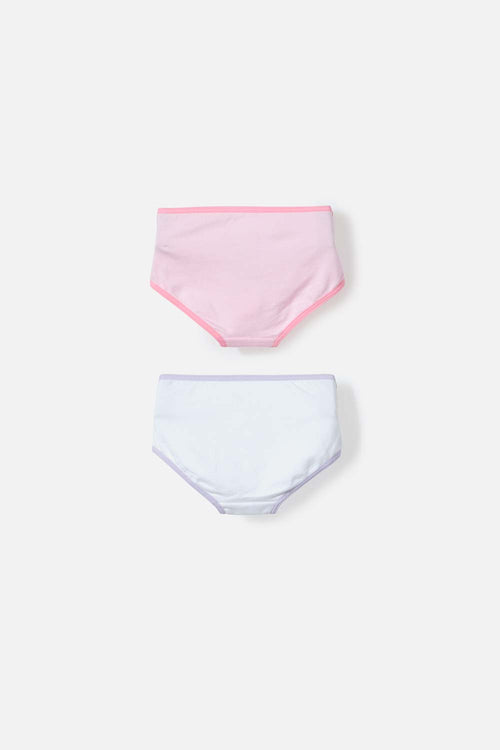 PACK X2 PANTIES DE HELLO KITTY MULTICOLOR PARA NIÑA 2T A 5T