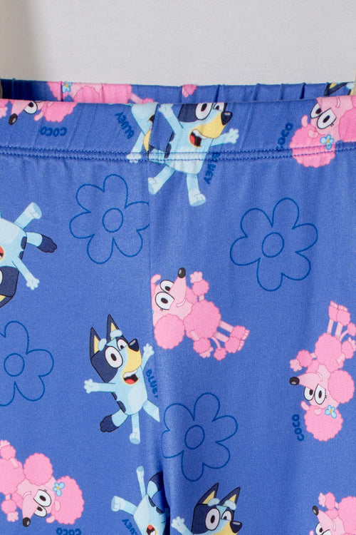 PIJAMA DE BLUEY MULTICOLOR MANGA LARGA PARA NIÑA 2T A 6T