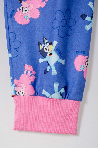 PIJAMA DE BLUEY MULTICOLOR MANGA LARGA PARA NIÑA 2T A 6T