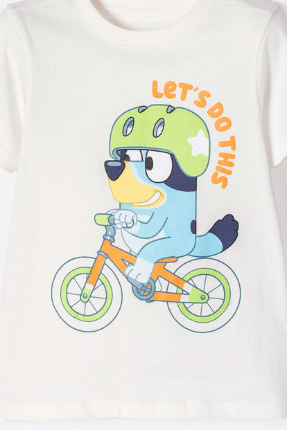 CONJUNTO DE BLUEY MULTICOLOR PARA NIÑO 2T A 6T