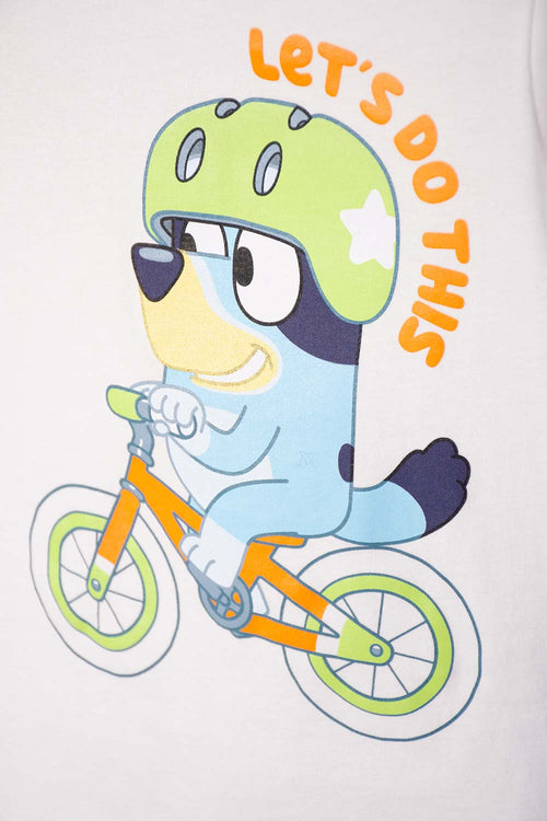 CONJUNTO DE BLUEY MULTICOLOR PARA NIÑO 2T A 6T