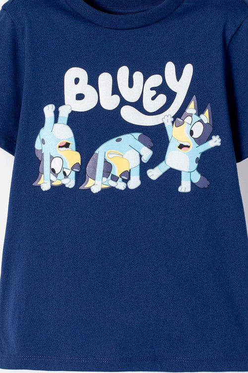PIJAMA DE BLUEY MULTICOLOR DE PANTALÓN LARGO PARA NIÑO 2T A 6T