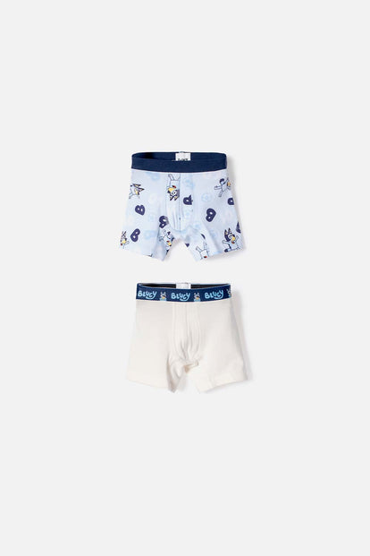 PACK X2 BOXER DE BLUEY MULTICOLOR PARA NIÑO 2T A 6T