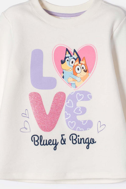 CONJUNTO DE BLUEY MULTICOLOR DE PANTALÓN LARGO 2T A 6T