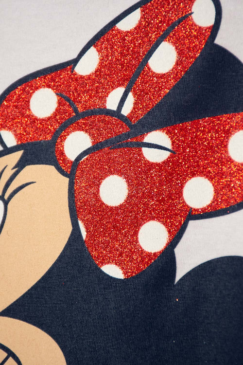 PIJAMA DE MINNIE MOUSE CON PANTALÓN LARGO MULTICOLOR PARA BEBÉ NIÑA