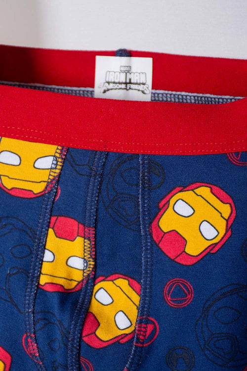 PACK X2 BOXER DE IRONMAN MULTICOLOR PARA NIÑO 2T A 5T