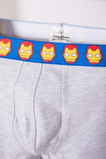 PACK X2 BOXER DE IRONMAN MULTICOLOR PARA NIÑO 2T A 5T