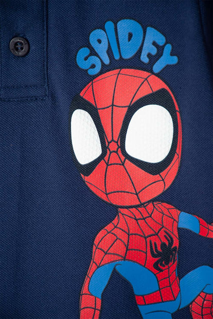 CAMISETA TIPO POLO DE SPIDEY AND HIS AMAZING FRIENDS PARA NIÑO 2T A 6T