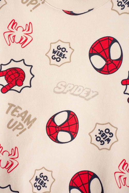 CONJUNTO SPIDEY AND HIS AMAZING FRIENDS MARFIL PARA NIÑO 2T A 6T