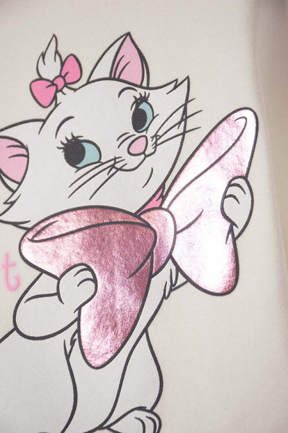 CONJUNTO DE LA GATA MARIE CON PANTALÓN LARGO PARA BEBÉ NIÑA