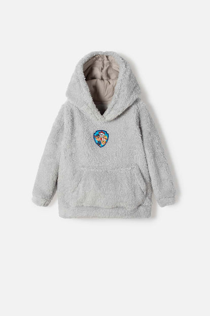 BUZO DE PAW PATROL CERRADO GRIS PARA NIÑO 2T A 6T